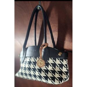 Houndstooth Spartina 449 Purse‎ Cute *Mermaid Details* & Genuine Leather